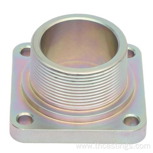 Precision casting cnc machining carbon steel flange